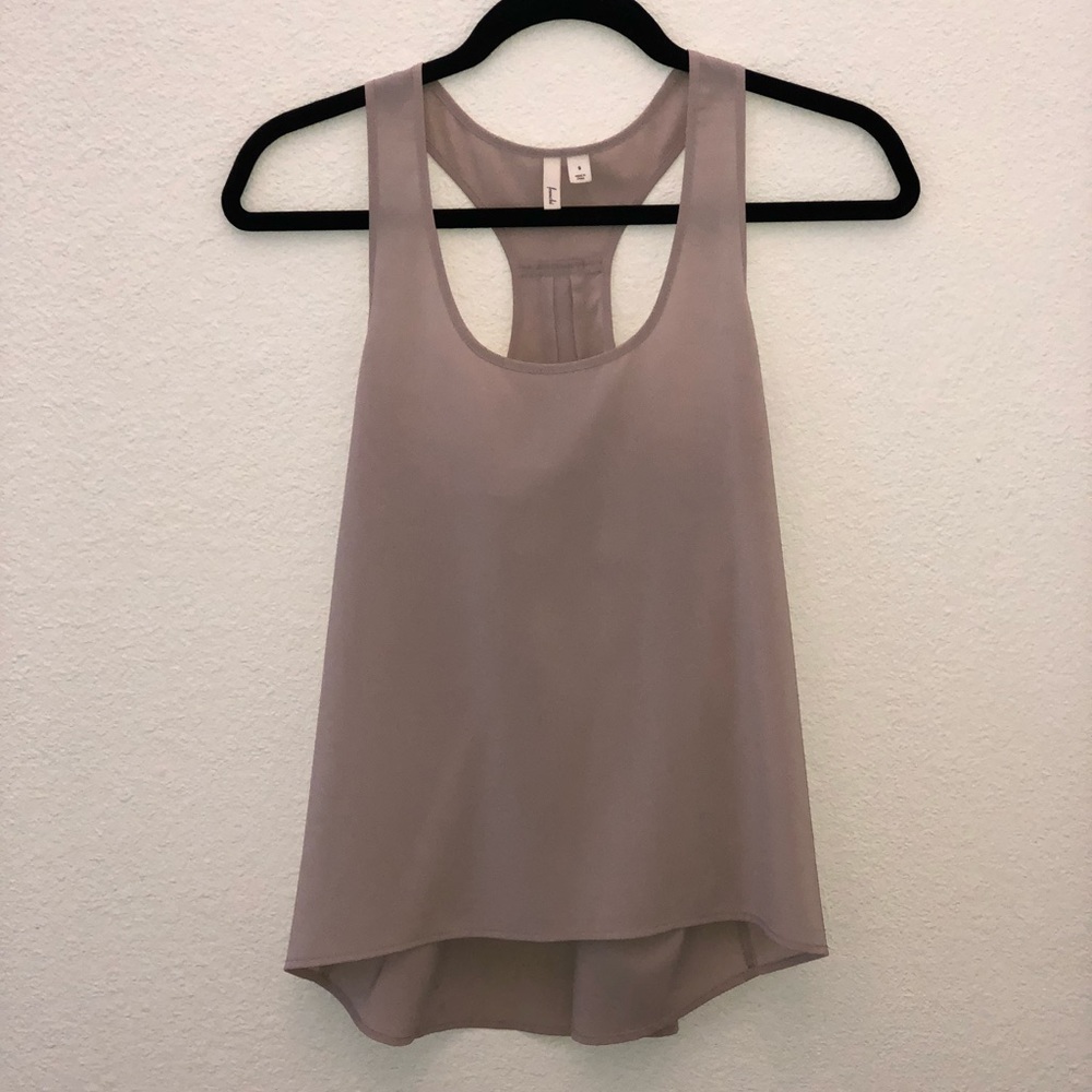 Frenchi High/Low Racerback Tank - Size Small